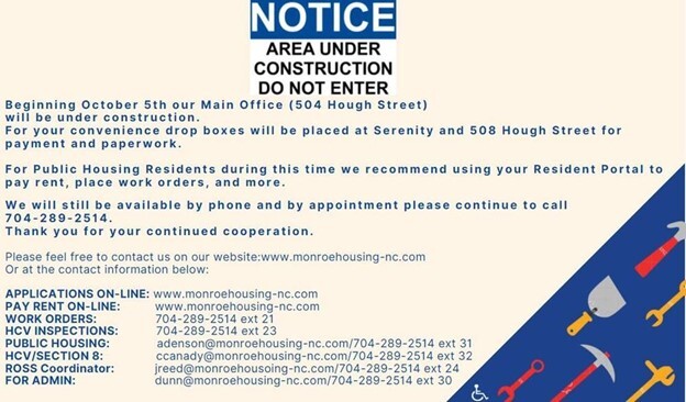 Under Construction - all information below
