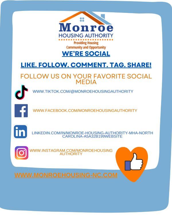 Social Media flyer, all of the info on this flyer is in the text above 