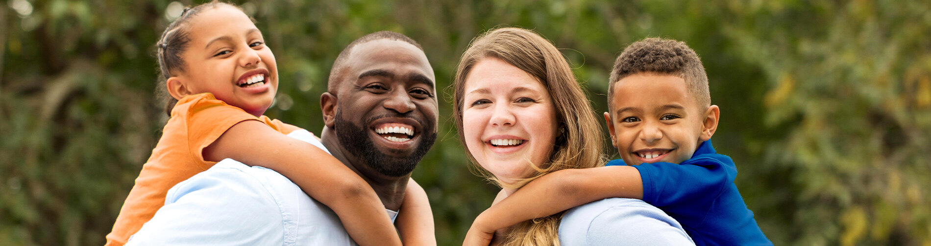 Mixed Race Family