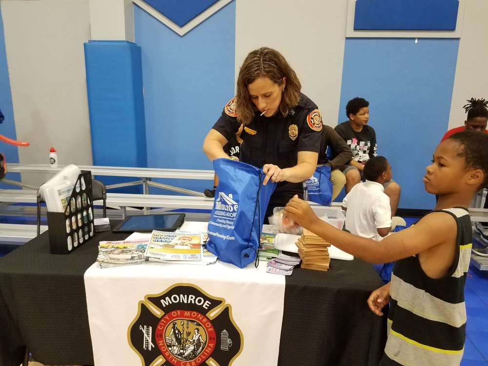 Monroe Fire Dept table