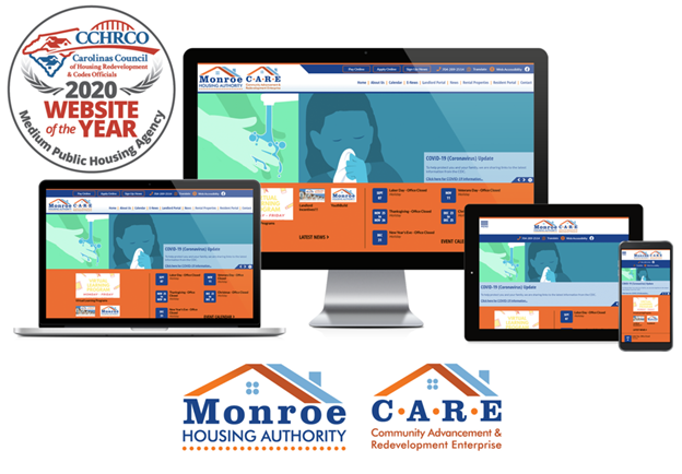 Monroe CCHRCO Winner of website of the year