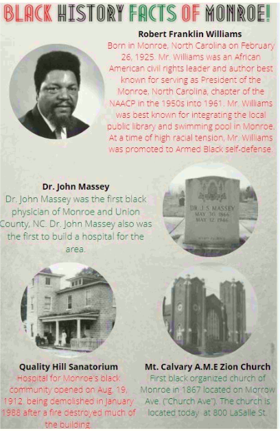 Monroe Black History Facts